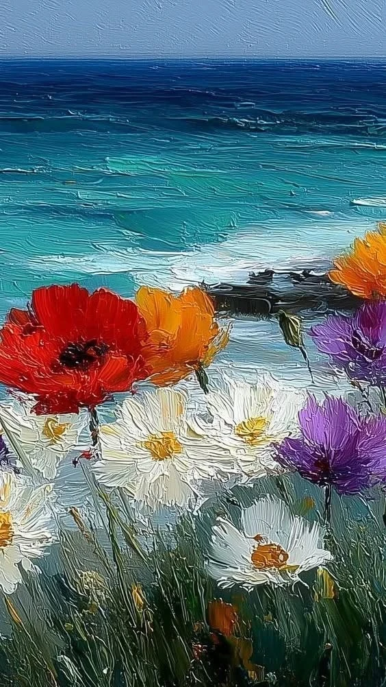 Palette knife artwork 